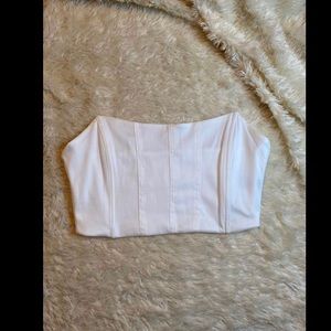 Corset tube top